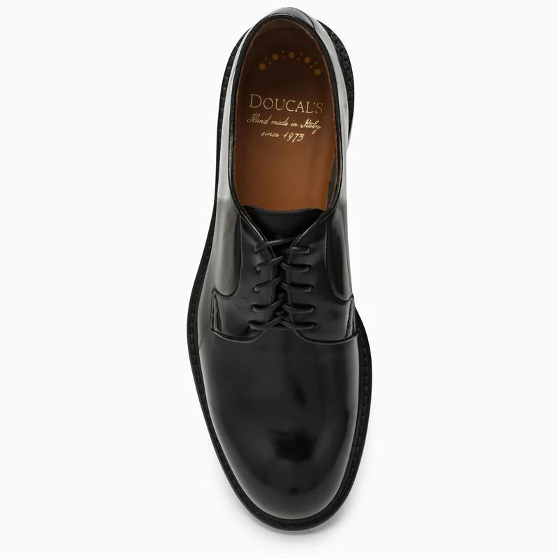 商品DOUCAL'S|Low black leather lace-up,价格¥1235,第3张图片详细描述