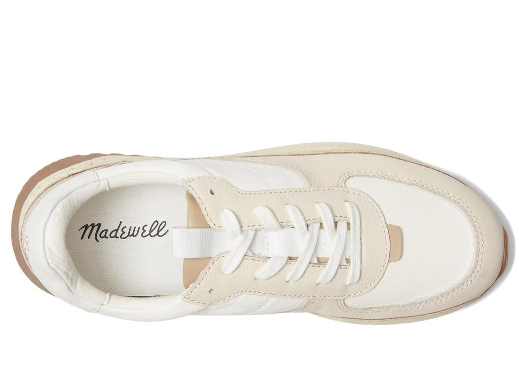 商品Madewell|Kickoff Trainer Sneakers in Neutral Colorblock Leather,价格¥823,第2张图片详细描述