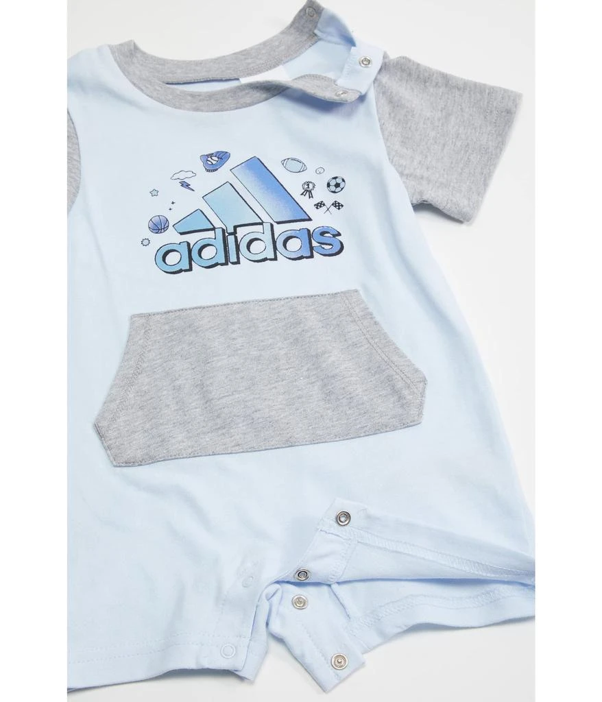 商品Adidas|Shortie Color-Block Romper (Infant),价格¥118,第2张图片详细描述