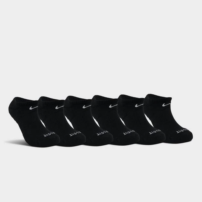 商品NIKE|Nike Everyday Plus Cushioned No-Show Training Socks (6-Pack),价格¥209,第2张图片详细描述