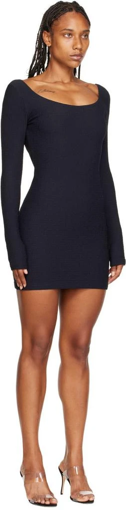 商品Alexander Wang|黑色 Textured Logo 连衣裙,价格¥1226,第2张图片详细描述