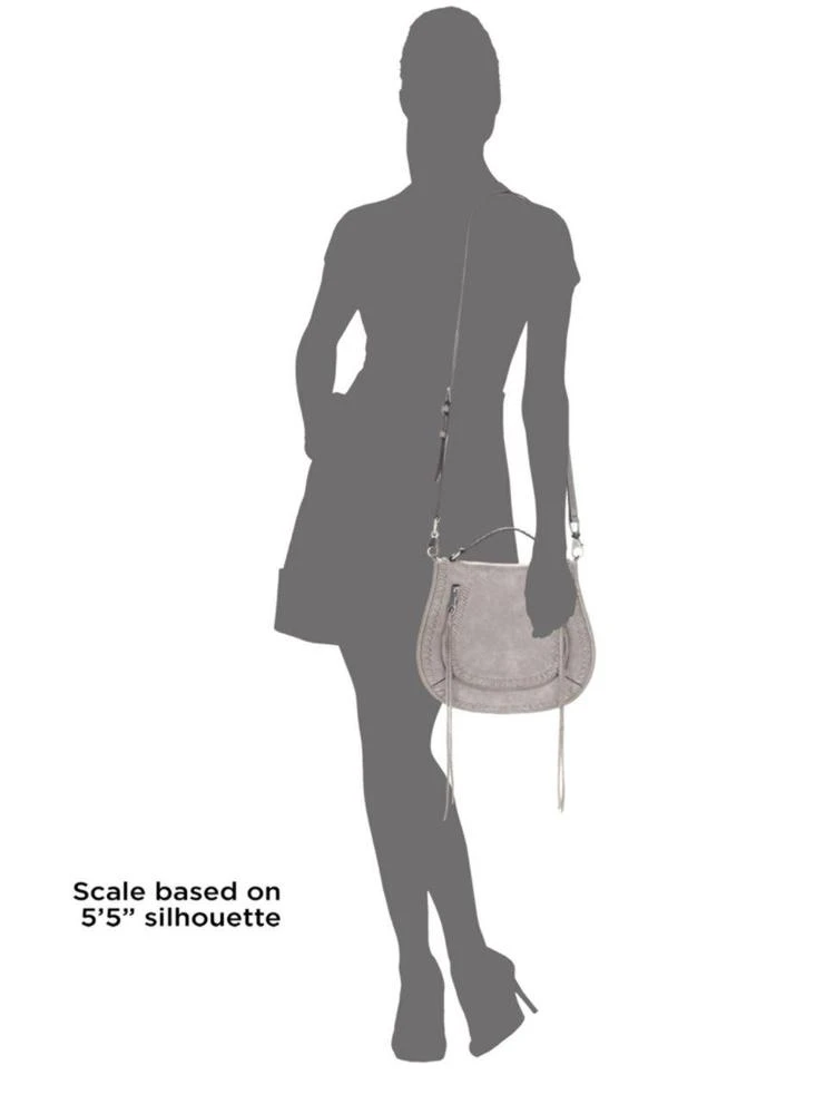 商品Rebecca Minkoff|Vanity Nubuck Saddle Bag,价格¥1810,第3张图片详细描述