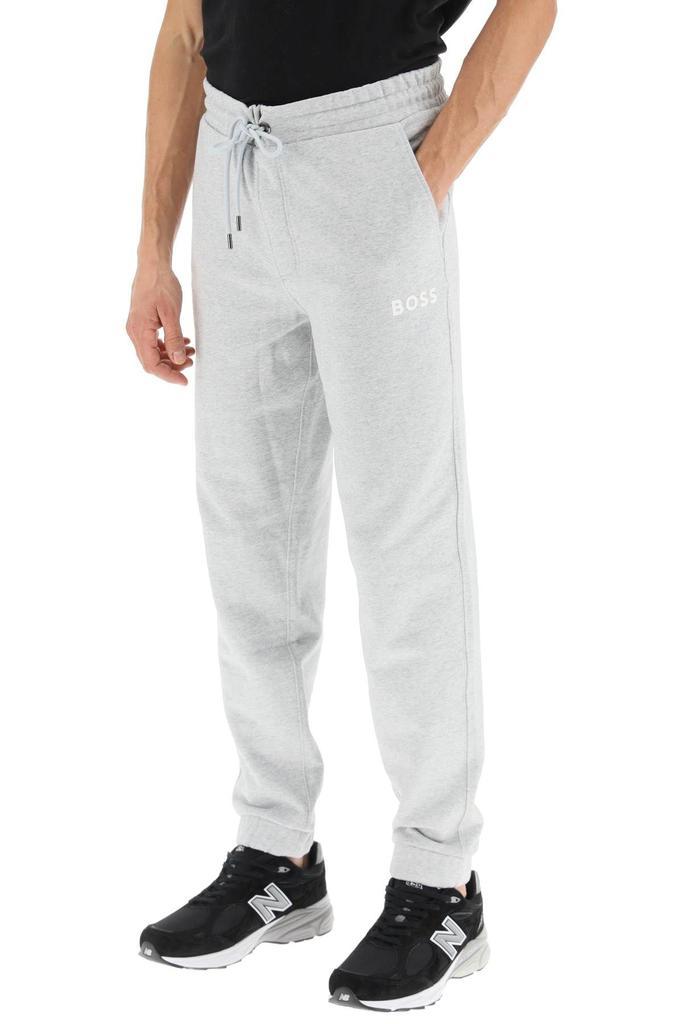 商品Hugo Boss|RUBBERIZED LOGO PRINT JOGGER PANTS,价格¥701,第6张图片详细描述