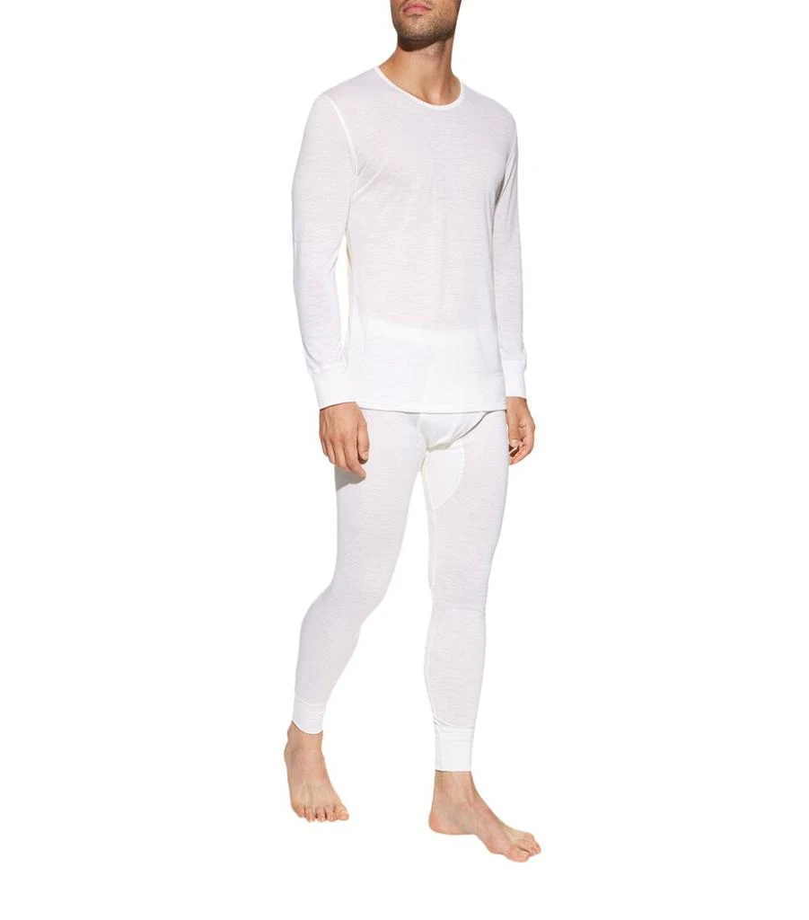 商品Zimmerli|Wool and Silk Long Sleeve Top,价格¥1607,第2张图片详细描述
