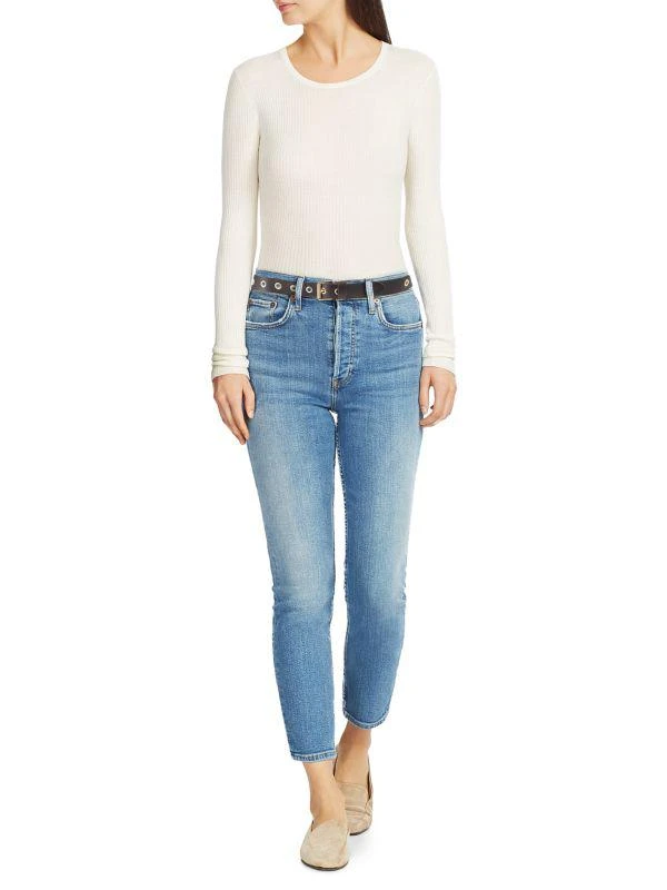 商品ALL SAINTS|Eyelet Leather Belt,价格¥319,第2张图片详细描述