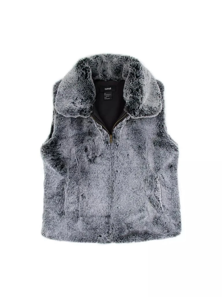 商品Surell|Faux Fur Zip-Up Vest,价格¥1085,第2张图片详细描述