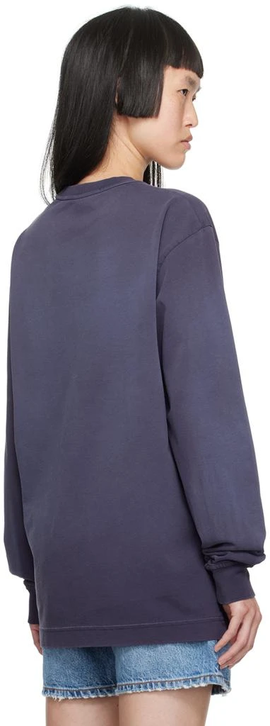 商品Alexander Wang|Purple Embossed Long Sleeve T-Shirt,价格¥1435,第3张图片详细描述
