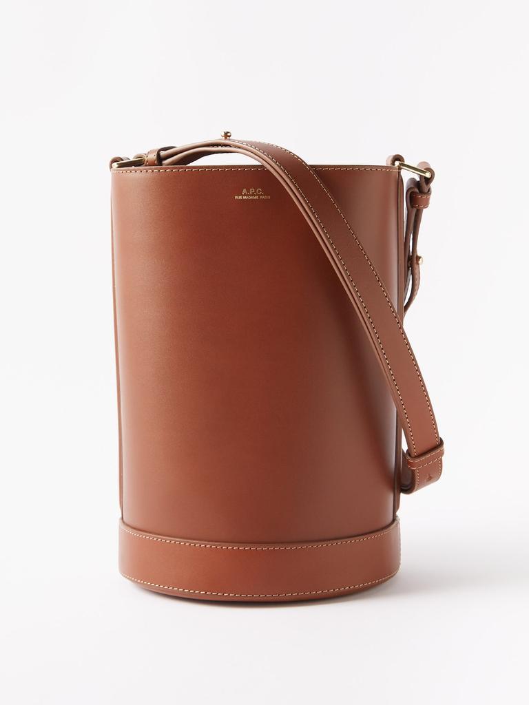 商品A.P.C.|Ambre leather bucket bag,价格¥4021,第1张图片