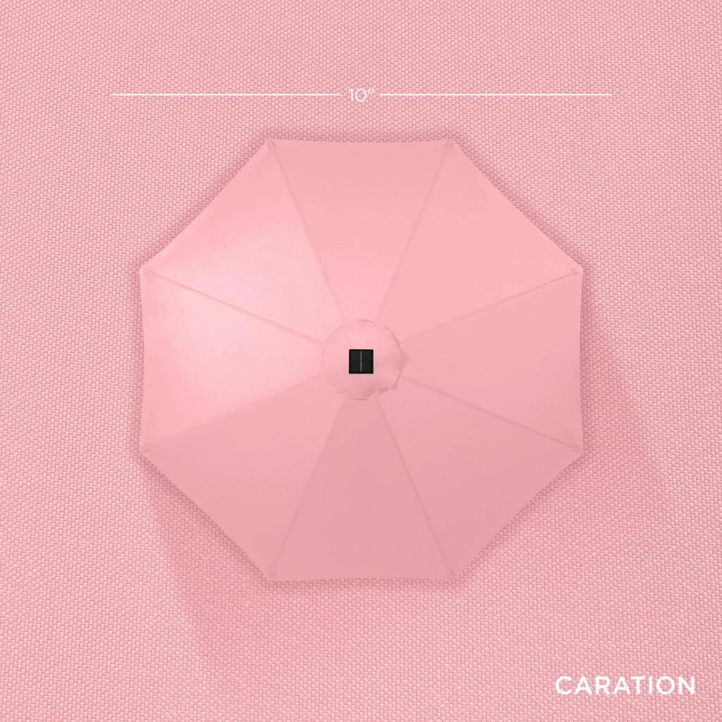 商品Best Choice Products|10ft Solar LED Lighted Patio Umbrella w/ Tilt Adjustment, UV-Resistant Fabric,价格¥625,第4张图片详细描述