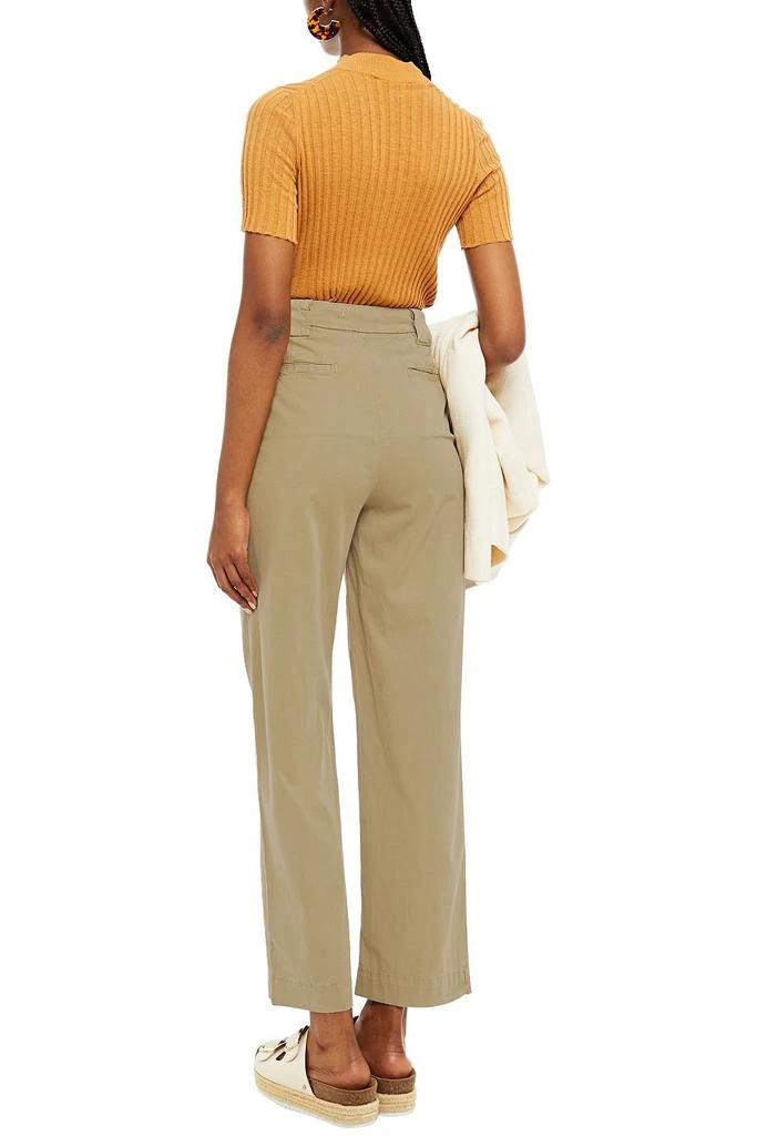商品ba&sh|Paige pleated Lyocell-blend straight-leg pants,价格¥735,第3张图片详细描述