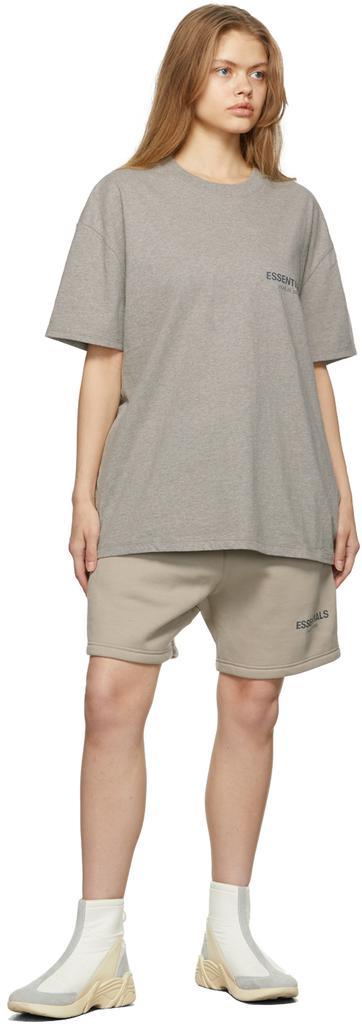 商品Essentials|Grey Short Sleeve T-Shirt,价格¥343,第6张图片详细描述