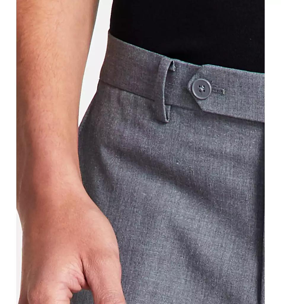 infinite stretch skinny-fit dress pants Very Slim Fit Flat Front Stretch Knit Suit Pant – Perry Ellis main image 1