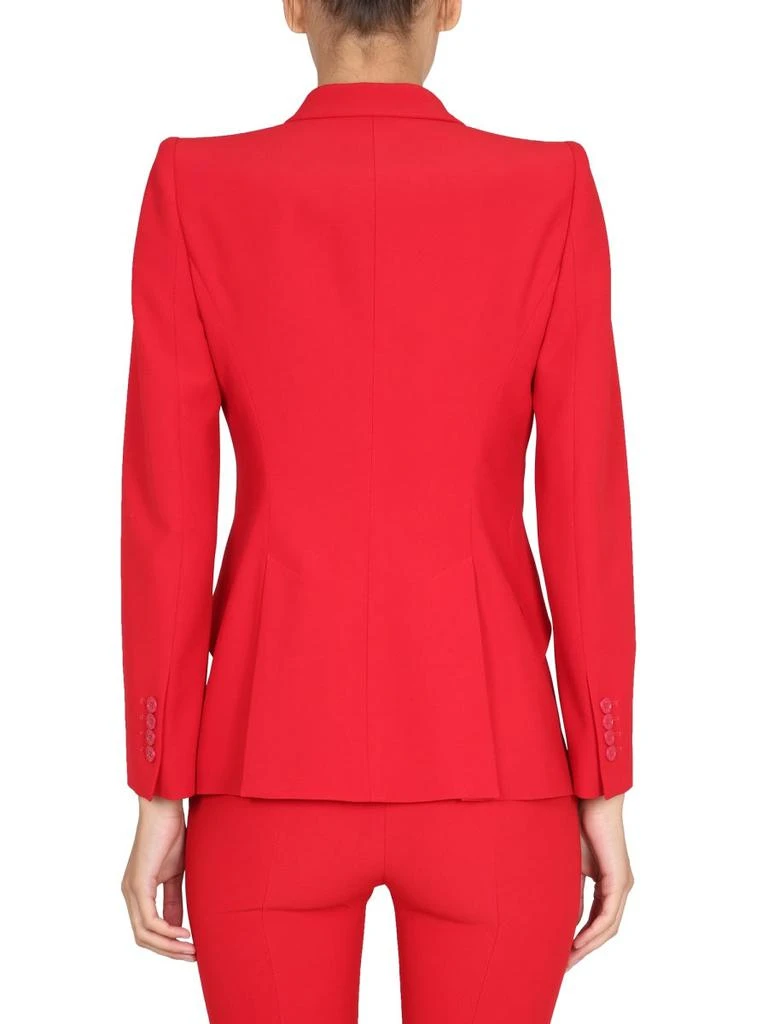 商品Alexander McQueen|JACKET WITH ASYMMETRICAL HEM,价格¥9067,第2张图片详细描述