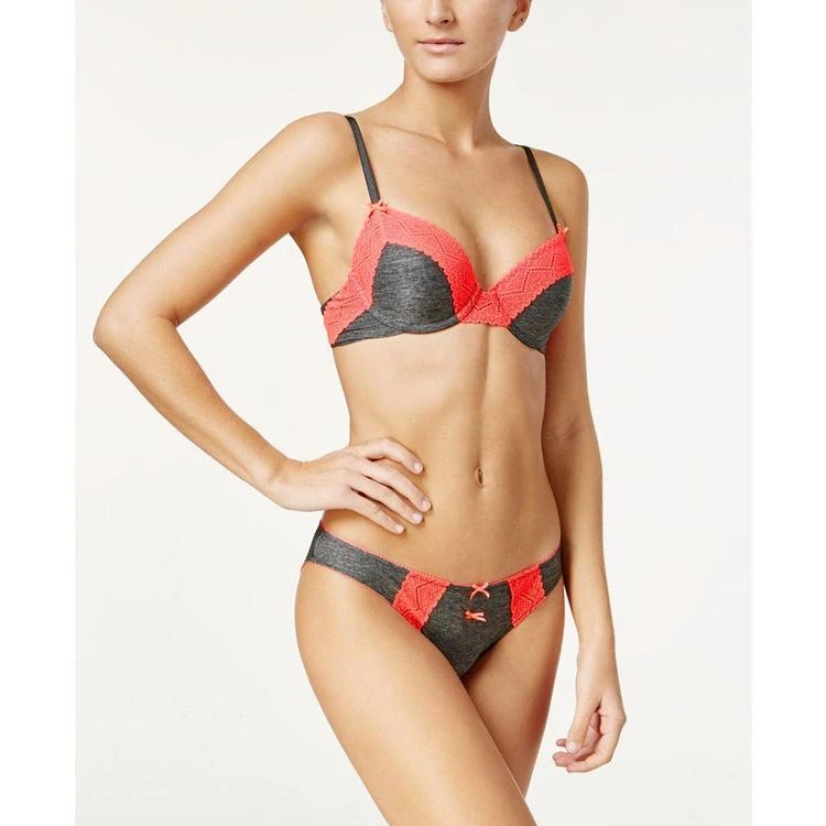 商品Heidi by Heidi Klum|Smooth Marl Lace T-Shirt Bra H221-1180B,价格¥327,第3张图片详细描述