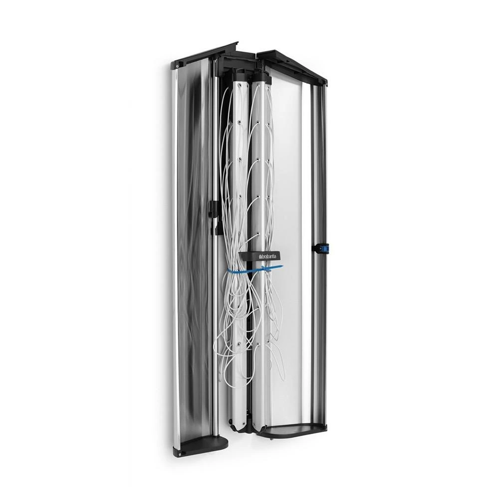 商品Brabantia|Wallfix Wall-Mounted Clothesline, 79', 24 Meter with Protection, Storage Box,价格¥3506,第3张图片详细描述