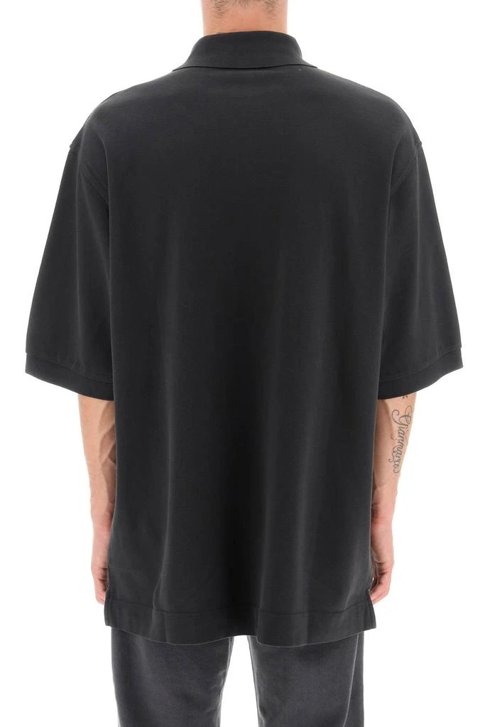 商品Acne Studios|Acne Studios Oversized Polo Shirt With Embroidered Logo,价格¥1496,第3张图片详细描述