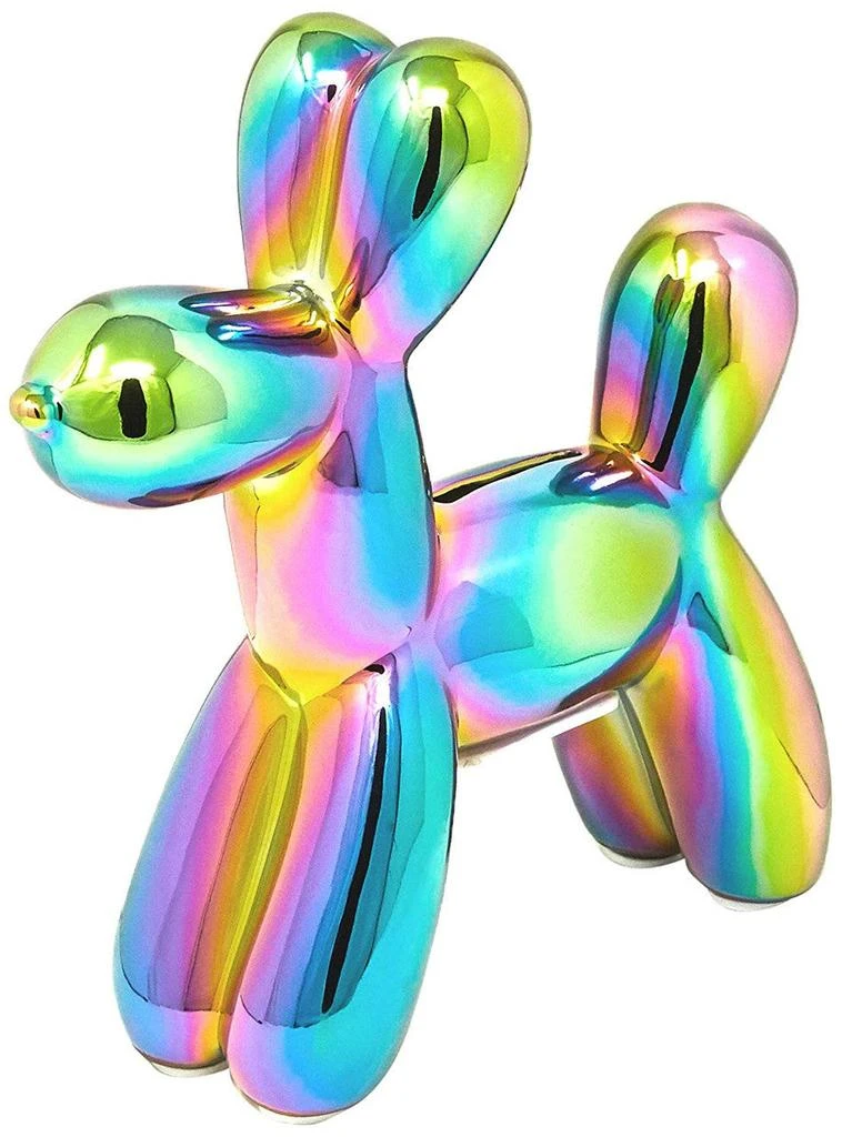 商品Interior Illusion Plus|Interior Illusions Plus Iridescent Mini Ceramic Dog Piggy Bank  - 7.5" tall,价格¥306,第1张图片