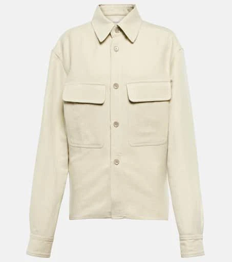 商品Lemaire|Linen and wool shirt,价格¥3714,第1张图片