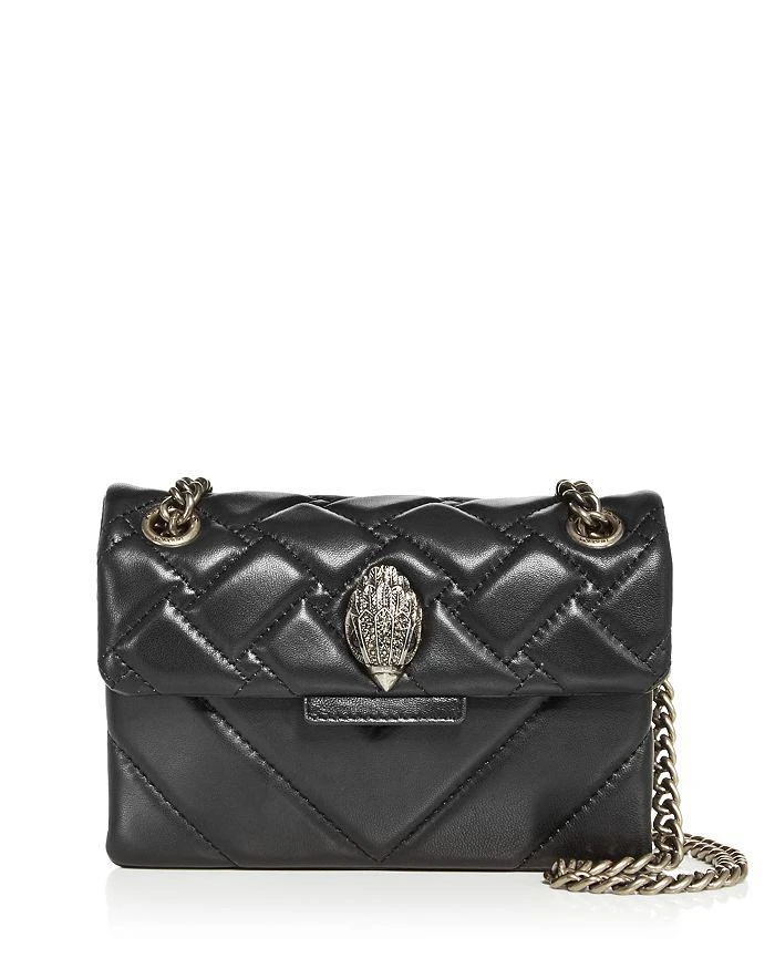 商品Kurt Geiger|Mini Kensington Leather Crossbody,价格¥1612,第1张图片