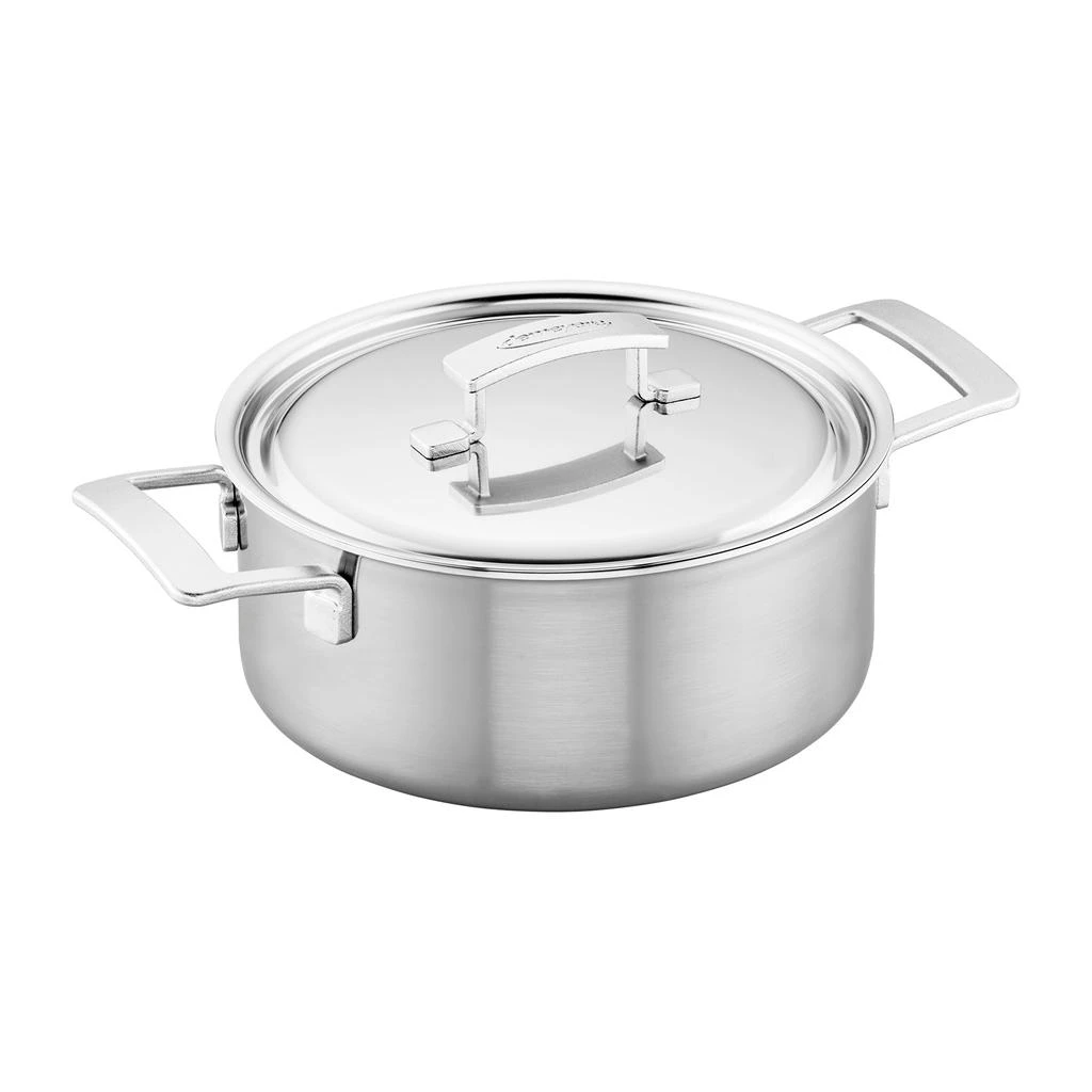 商品Demeyere|Industry 5-Ply 5.5-qt Stainless Steel Dutch Oven,价格¥2516,第1张图片