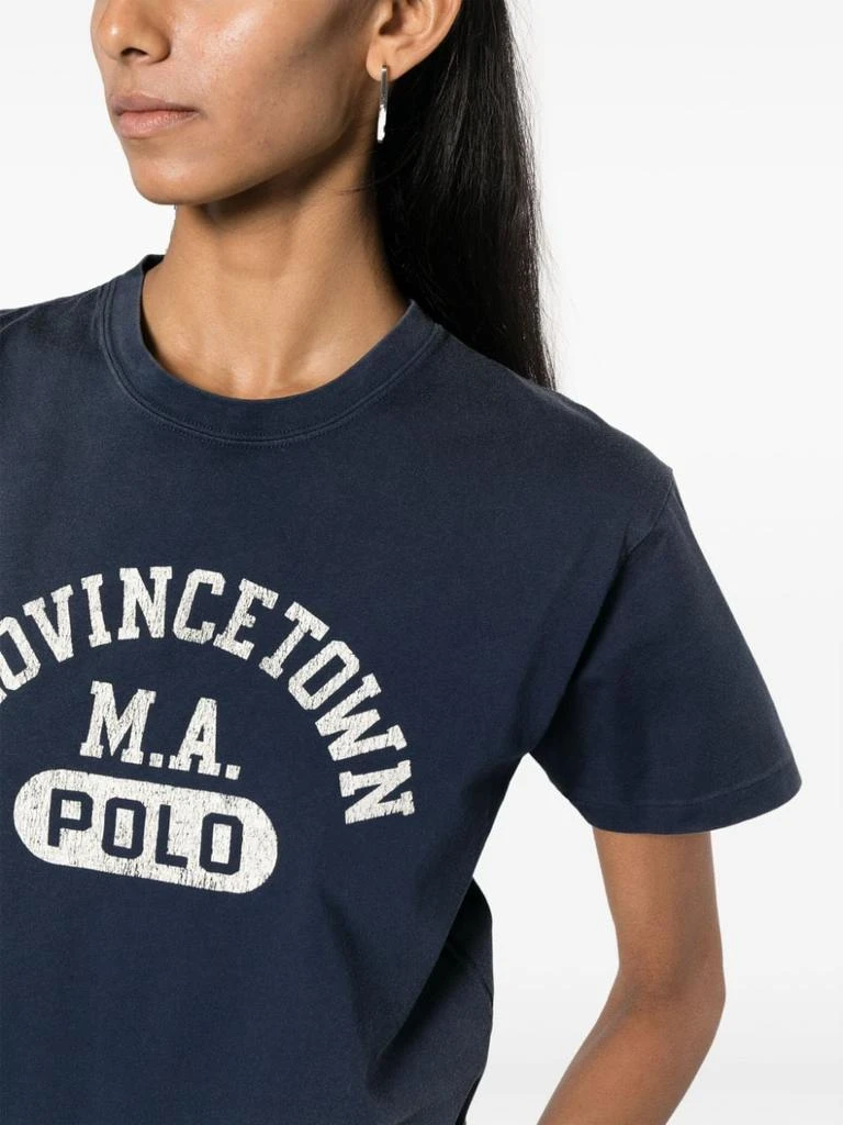 商品Ralph Lauren|POLO RALPH LAUREN - Cotton T-shirt With Logo,价格¥904,第3张图片详细描述