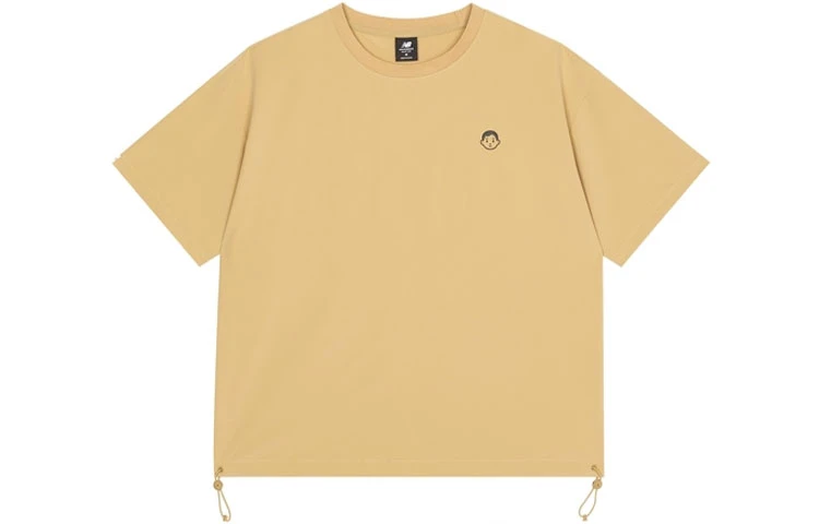 商品[国内直发] New Balance|x noritake Noritake 系列 联名款 运动圆领短袖T恤 男女同款 卡其色,价格¥386,第1张图片
