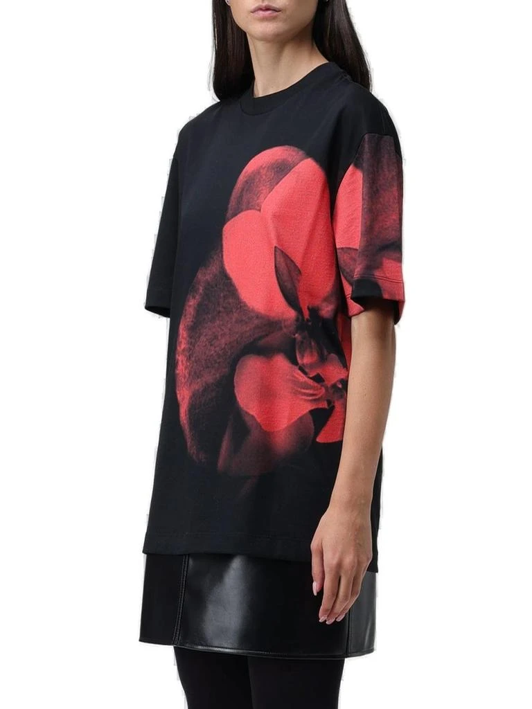 商品Alexander McQueen|Alexander McQueen Crewneck Short-Sleeved T-Shirt,价格¥2181,第2张图片详细描述