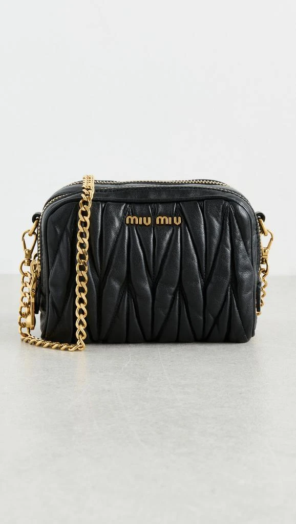 商品[二手商品] Shopbop Archive|Miu Miu Shoulder Bag, Matelasse,价格¥10027,第1张图片