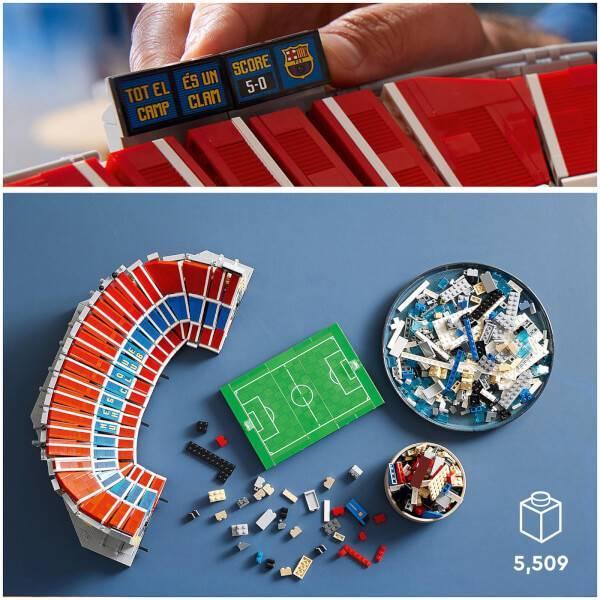 商品LEGO|营地NOU-FC巴塞罗那足球套装 10284,价格¥2632,第6张图片详细描述