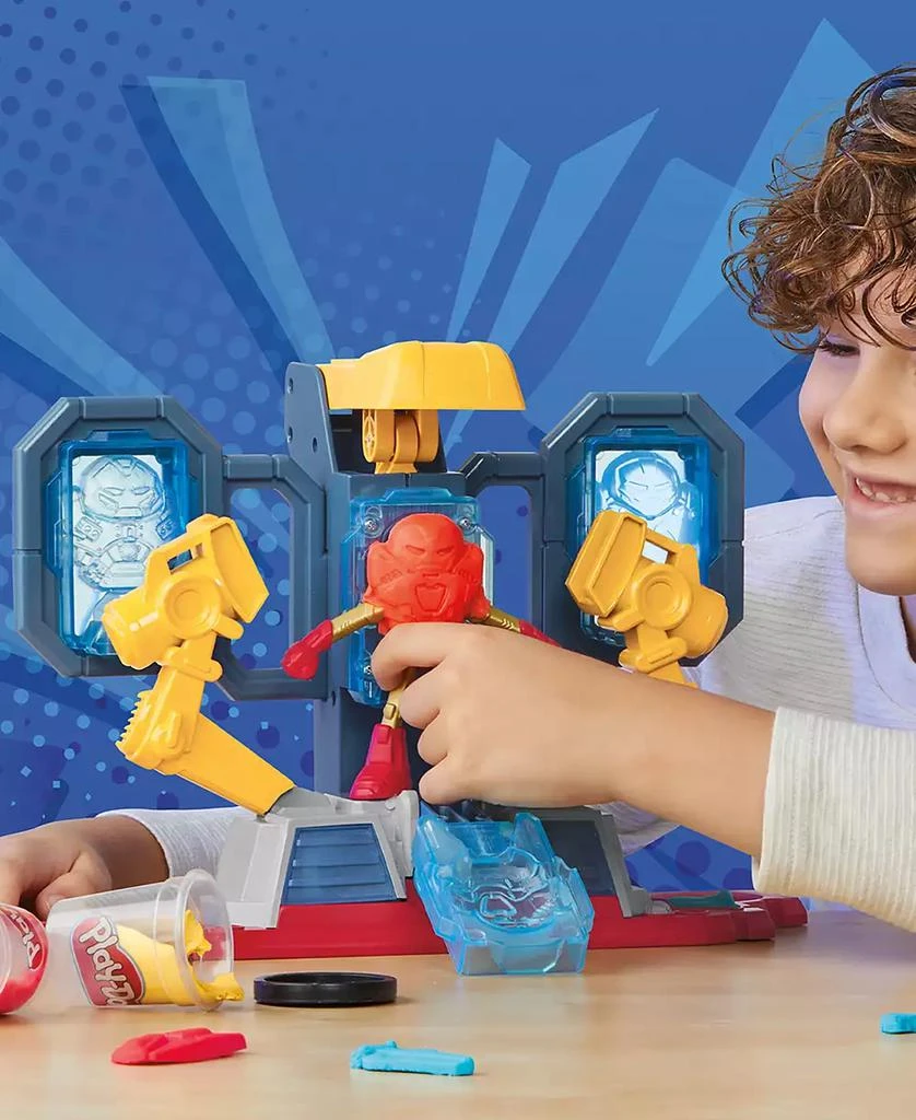 商品Play-Doh|Marvel Iron Man Armor Maker Lab,价格¥149,第4张图片详细描述