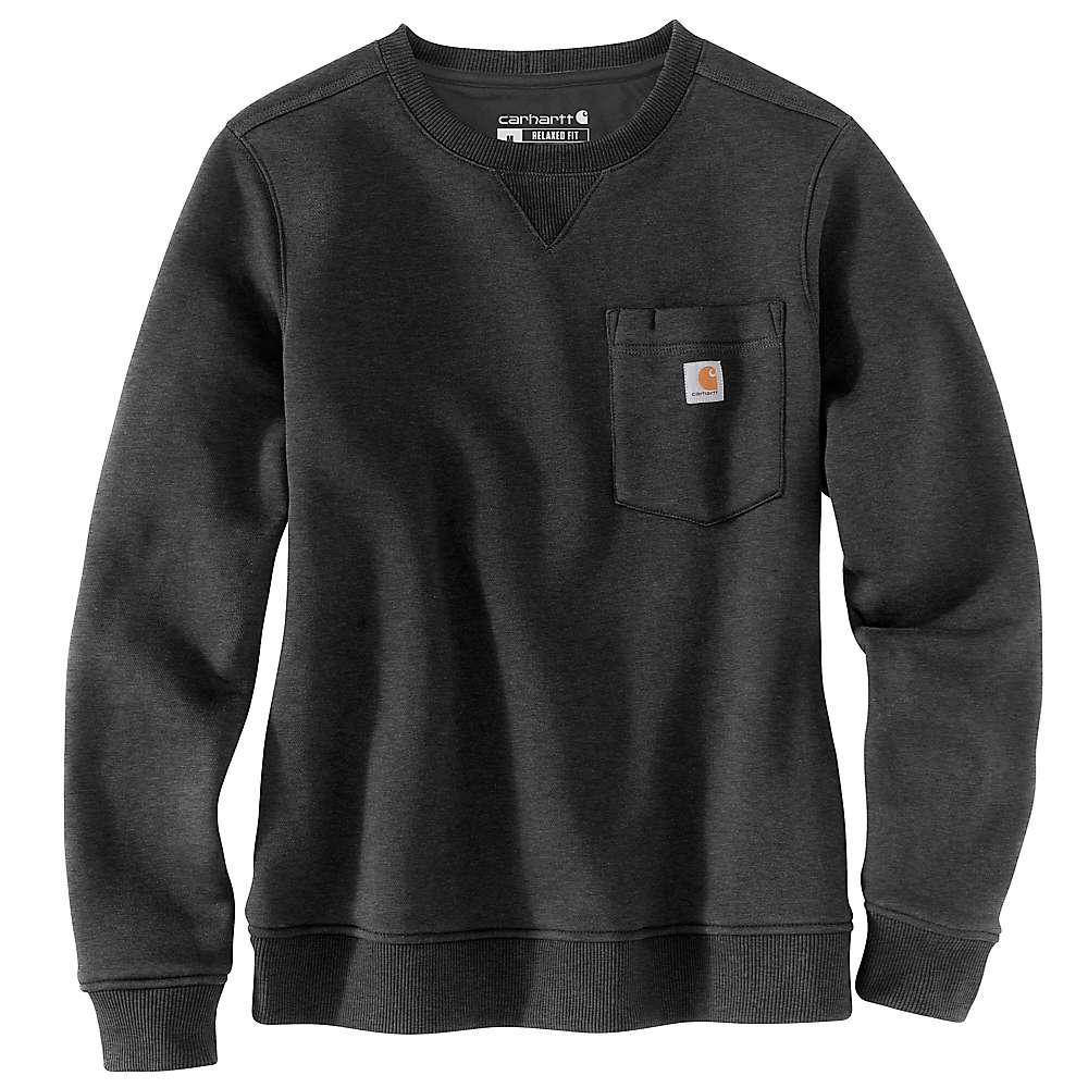 Women's Relaxed Fit Clarksburg Crewneck Pocket Sweatshirt商品第2张图片规格展示