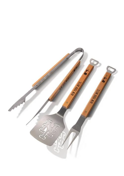 商品YouTheFan|Youthefan Mlb New York Mets Classic Series 3 Piece Bbq Set,价格¥413,第1张图片