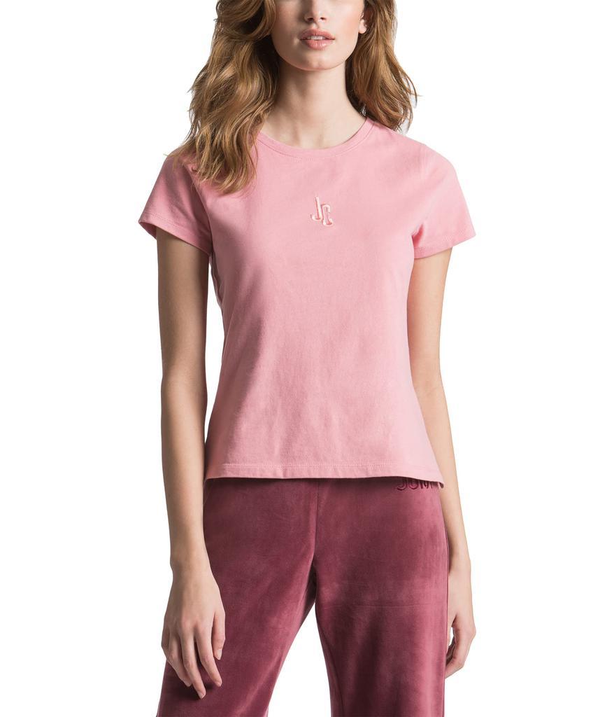 商品Juicy Couture|Short Sleeve Crew Neck Top,价格¥180-¥185,第1张图片