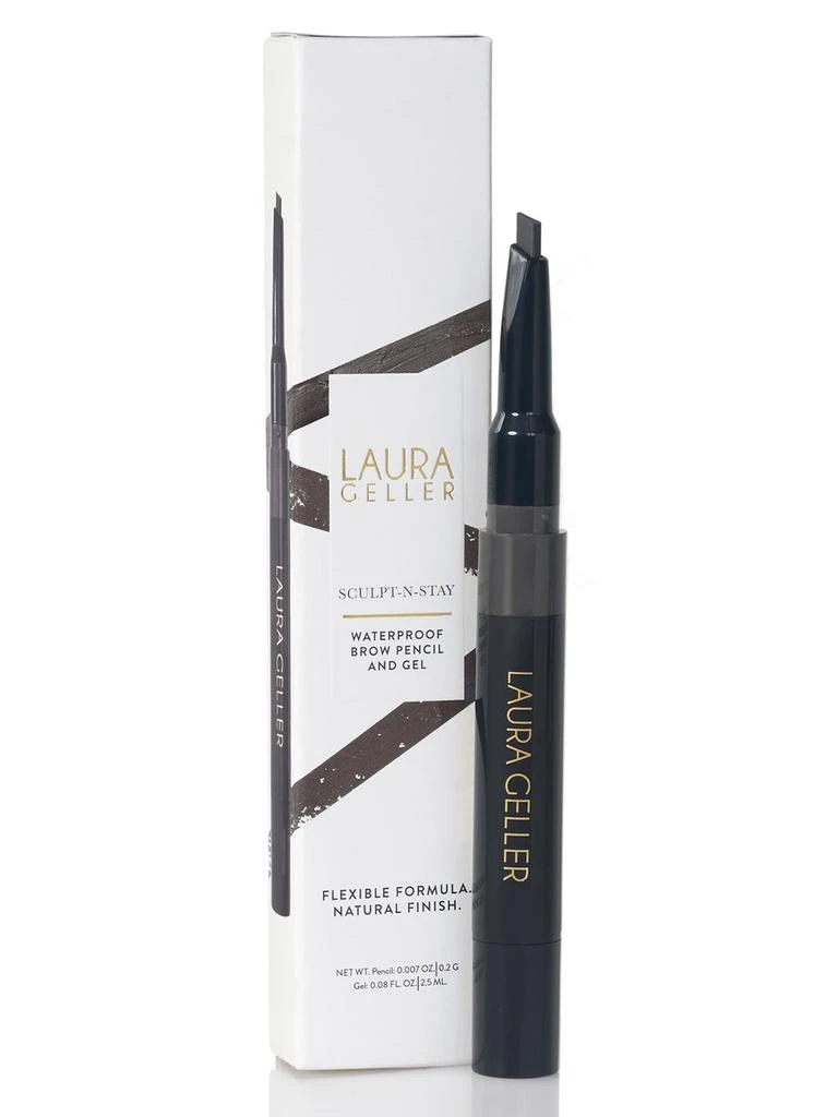 商品Laura Geller|Sculpt-n-Stay Waterproof Brow Pencil & Gel,价格¥38,第2张图片详细描述