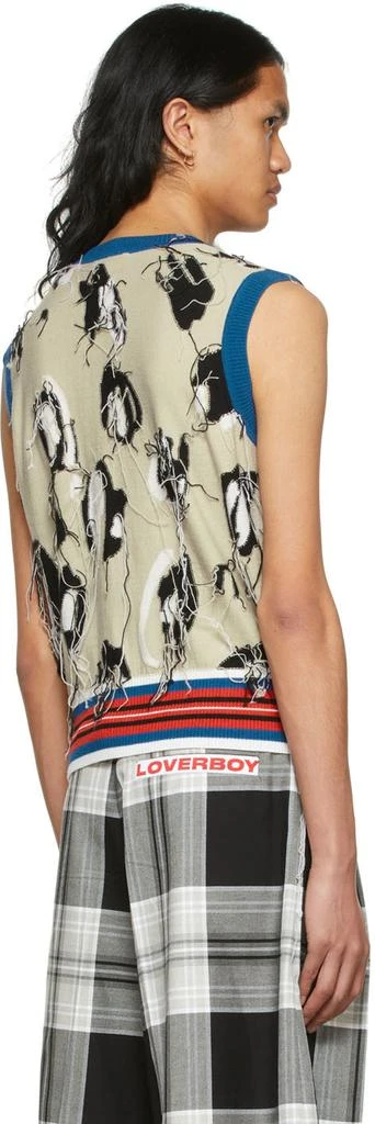商品Charles Jeffrey Loverboy|Beige Guddle Animal Vest,价格¥890,第3张图片详细描述