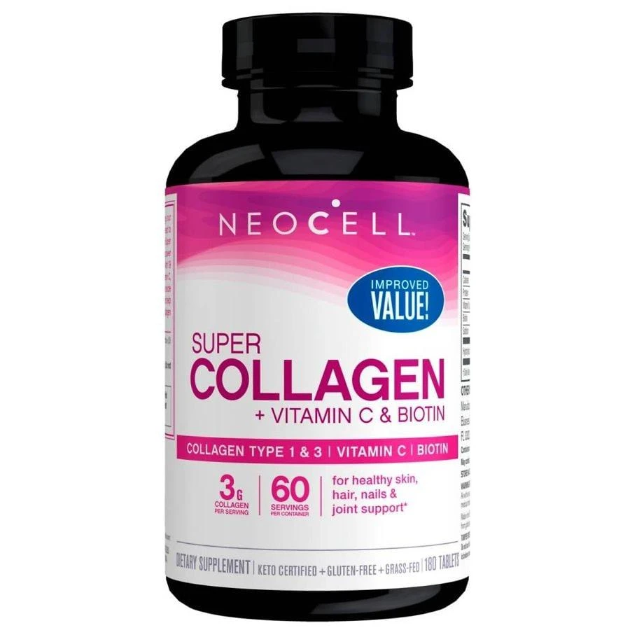 商品NeoCell|Super Collagen + Vitamin C with Biotin Tablets,价格¥151,第1张图片