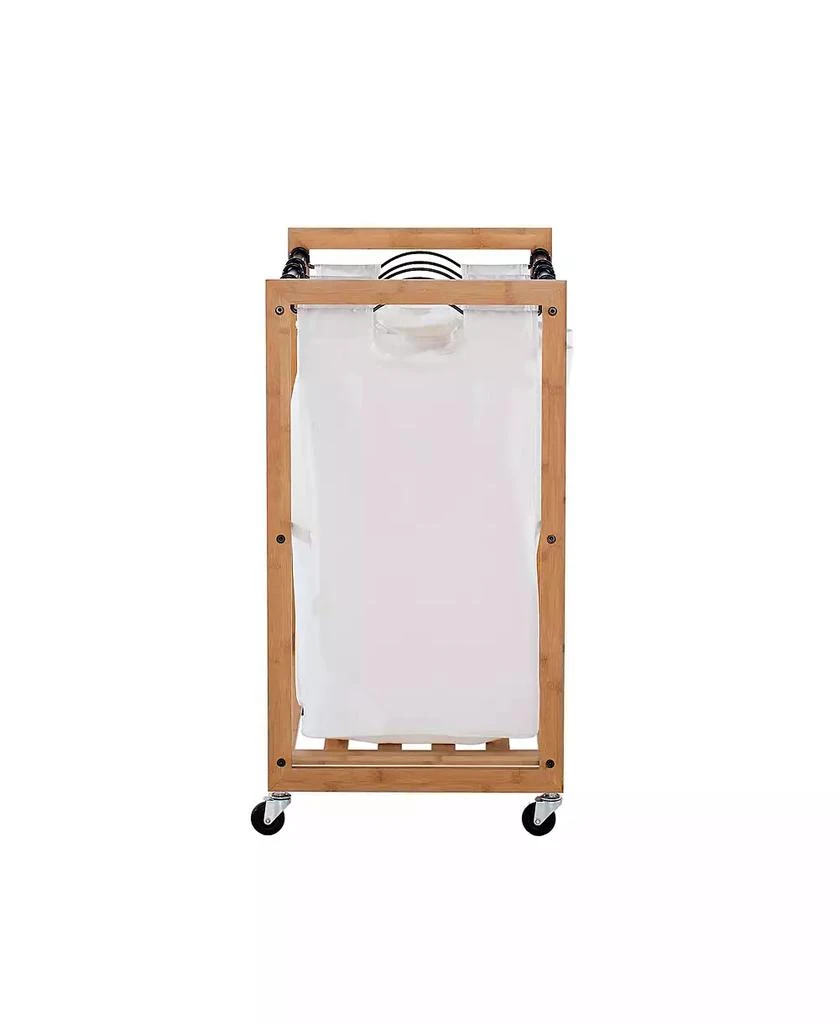 商品TRINITY|3 Bag Bamboo Laundry Cart,价格¥776,第5张图片详细描述