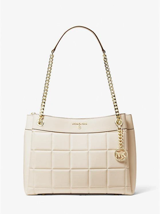 商品Michael Kors|Susan Medium Quilted Leather Shoulder Bag,价格¥1342,第1张图片