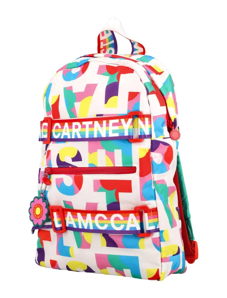 商品Stella McCartney|Stella McCartney Kids All-over Logo Backpack,价格¥1203,第3张图片详细描述