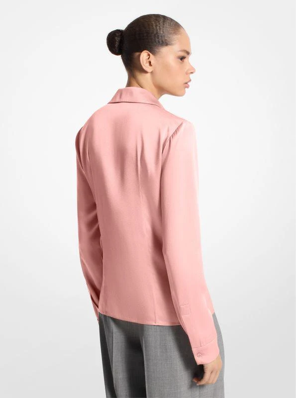 商品Michael Kors|Hansen Charmeuse Shirt,价格¥2108,第2张图片详细描述