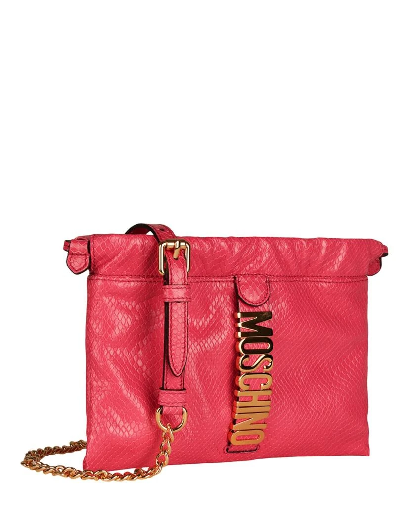 商品Moschino|Logo Leather Crossbody Bag,价格¥3413,第2张图片详细描述