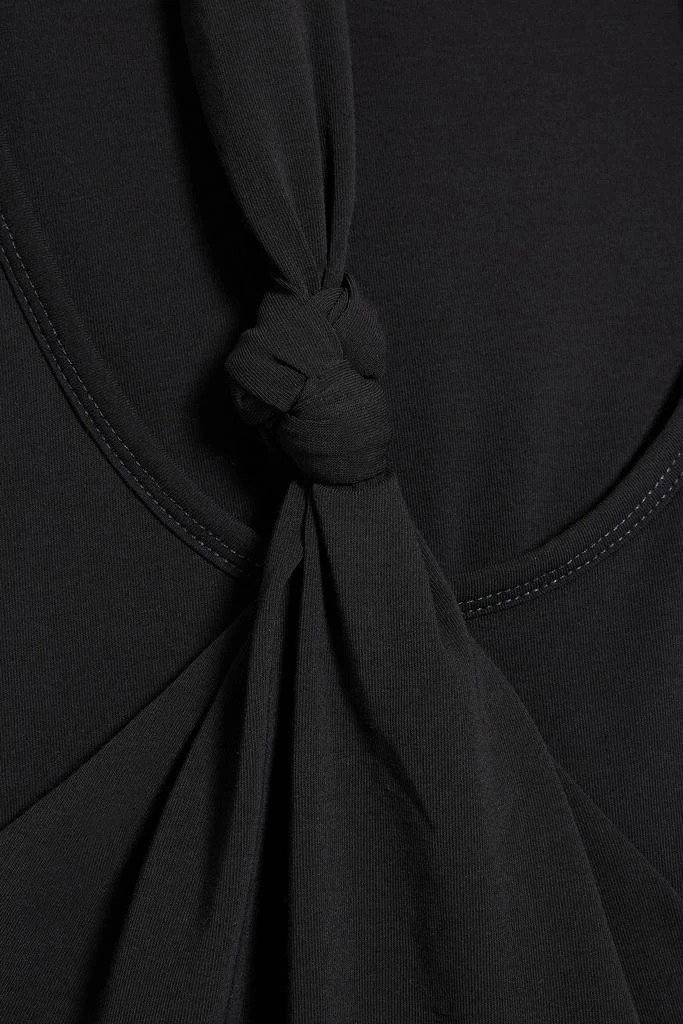 商品Helmut Lang|Knotted stretch-cotton jersey top,价格¥913,第4张图片详细描述
