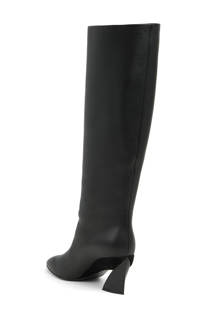 商品Salvatore Ferragamo|Leather Knee High Boot,价格¥2330,第2张图片详细描述