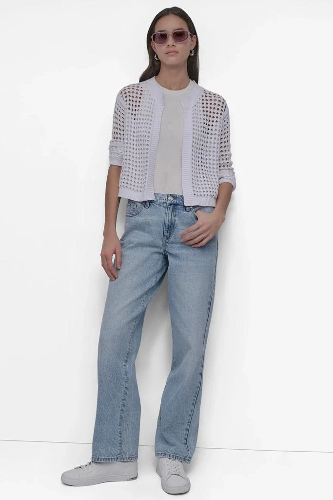 商品DKNY|OPEN-STITCH CARDIGAN,价格¥261,第4张图片详细描述