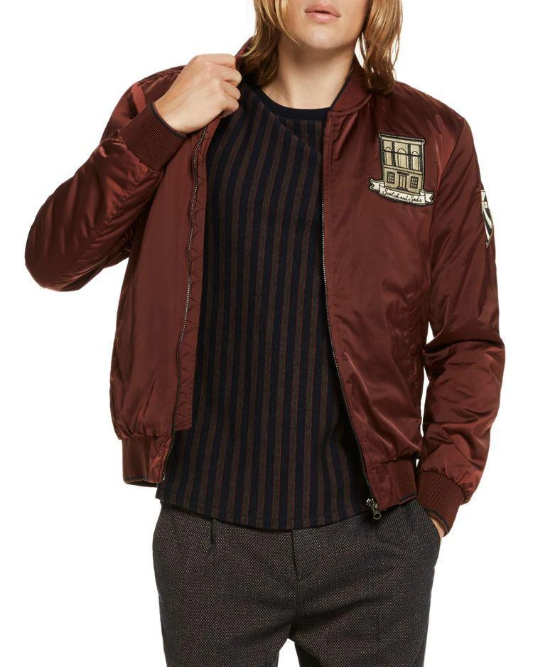 商品Scotch & Soda|Scotch & Soda Padded Bomber Jacket,价格¥1318,第1张图片