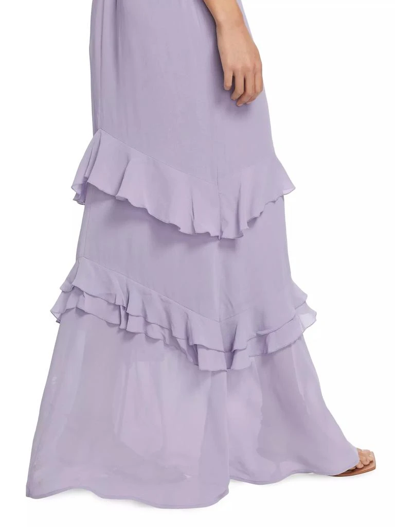 商品Reformation|Tripoli Ruffled Maxi Dress,价格¥793,第4张图片详细描述