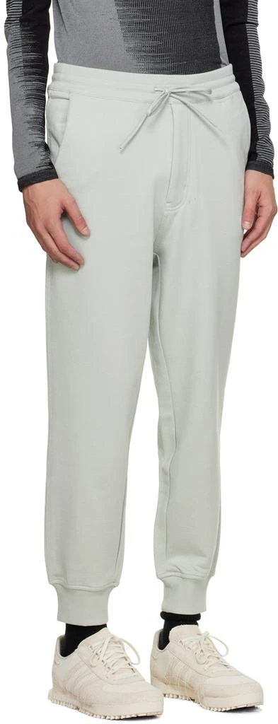 商品Y-3|Green Cuffed Sweatpants,价格¥663,第2张图片详细描述