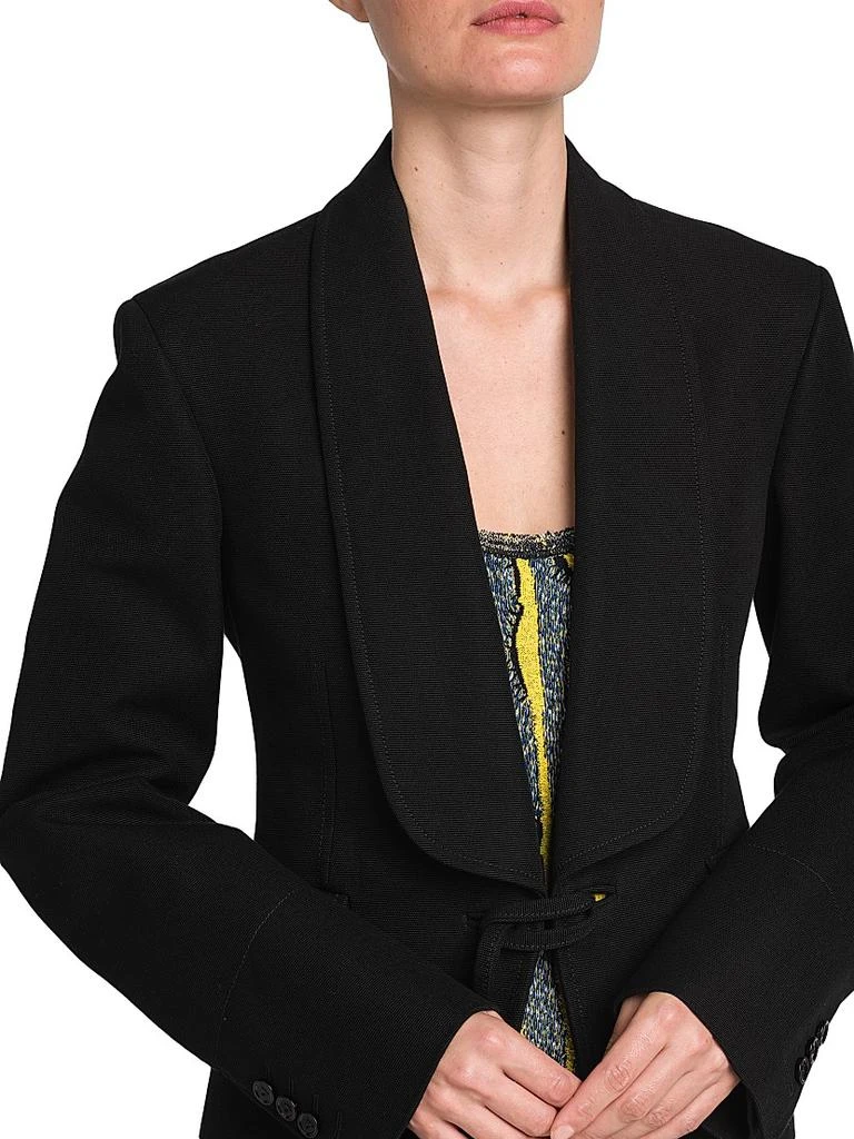Woven Tie-Front Jacket 商品