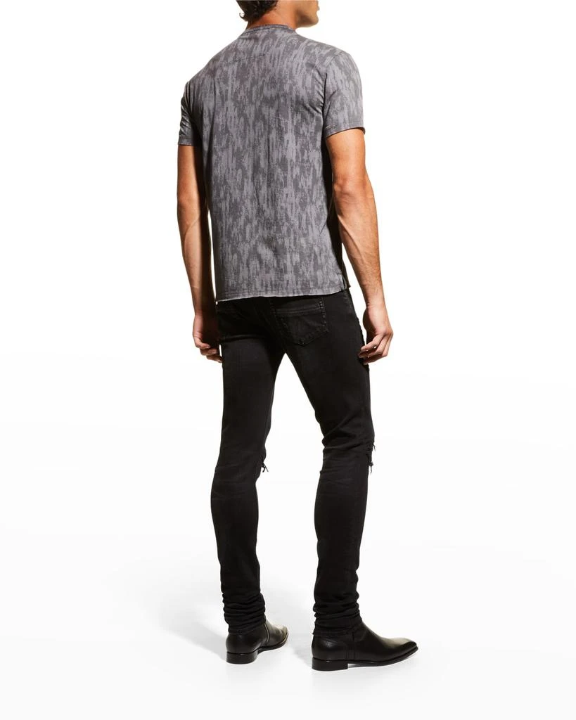 商品John Varvatos|Men's Ramsey Ikat Burnout T-Shirt,价格¥360,第4张图片详细描述