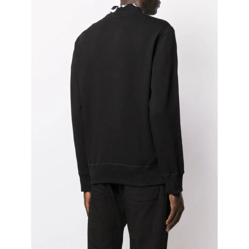 ALEXANDER MCQUEEN 亚历山大·麦昆 男士黑色棉质卫衣/帽衫 575467-QNX43-1000 商品